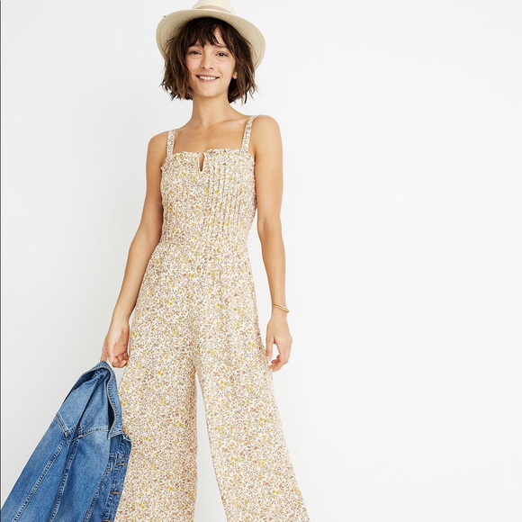 Madewell Pants - NWT Madewell Pintuck Cami Jumpsuit sz 12 ✨